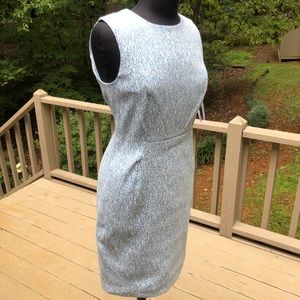❤️NWT Calvin Klein Light Blue/White Sheath Dress